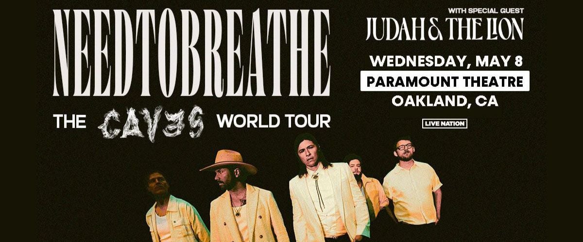 NEEDTOBREATHE: THE CAVES WORLD TOUR