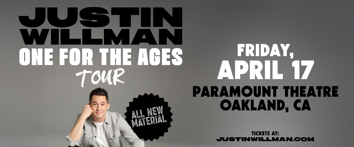 Justin Willman: One For The Ages Tour